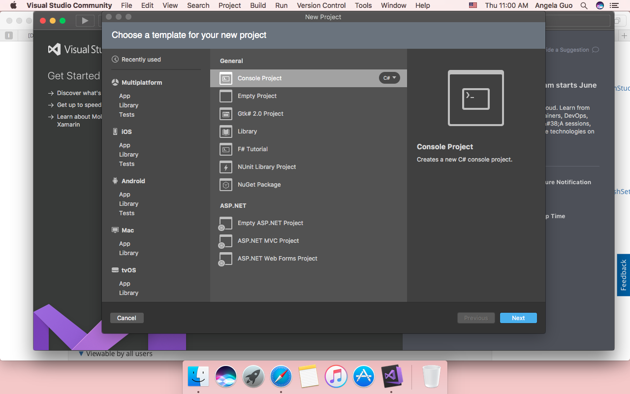 visual studio for mac preview search for file